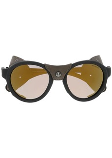 Moncler round frame sunglasses