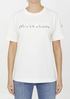 Moncler Sequined logo t-shirt