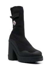 Moncler Splora 125mm knitted ankle boot