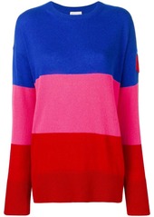 Moncler colour-block cashmere jumper