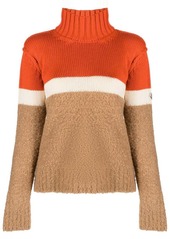 Moncler striped knit jumper