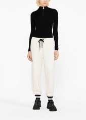 Moncler striped-trim track pants