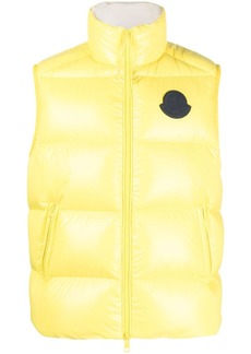 Moncler Sumido logo-patch down vest
