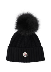 Moncler Tricot Wool & Cashmere Hat