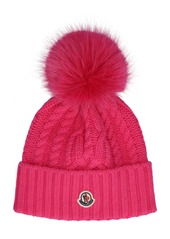 Moncler Tricot Wool & Cashmere Hat