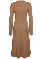 Moncler Tricot Wool Blend Dress