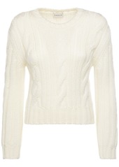 Moncler Tricot Wool Crewneck Sweater