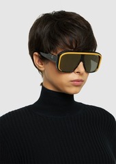 Moncler Vintage-inspired Shield Sunglasses