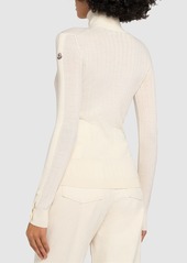 Moncler Virgin Wool Blend Turtleneck Sweater