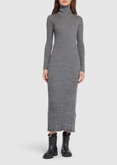 Moncler Virgin Wool Midi Dress