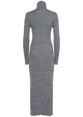 Moncler Virgin Wool Midi Dress