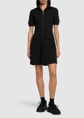 Moncler Viscose Blend Polo Dress