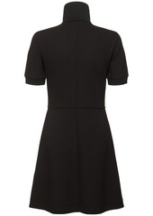 Moncler Viscose Blend Polo Dress