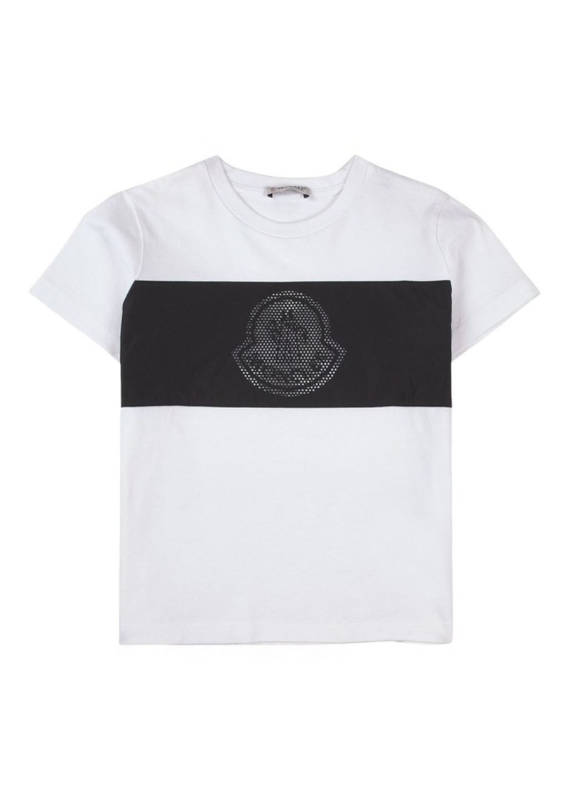 Moncler White & Black SS T-Shirt