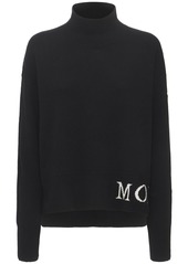 Moncler Wool & Cashmere Knit Turtleneck Sweater