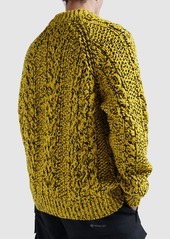 Moncler Wool Blend Knit Sweater