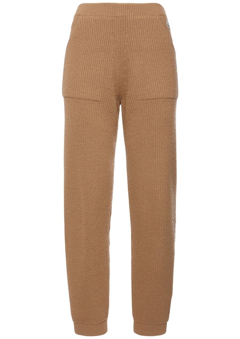 Moncler Wool Blend Pants