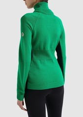 Moncler Wool Blend Turtleneck Sweater