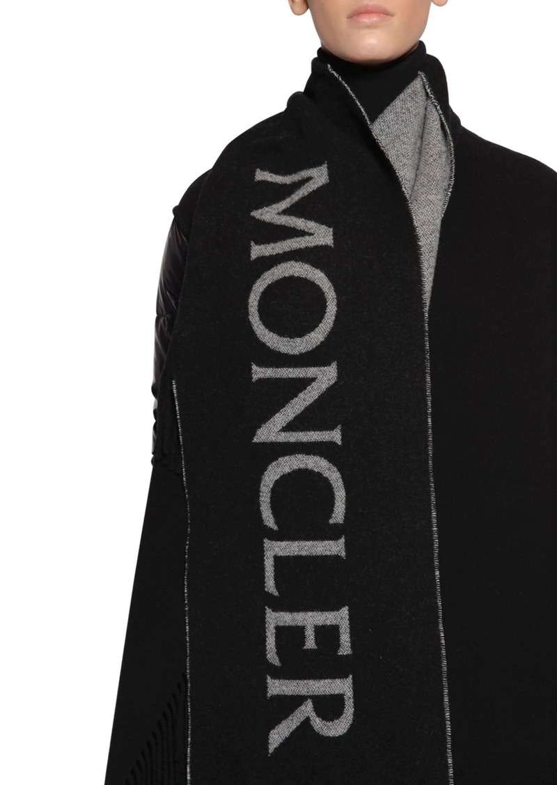 moncler wool cape