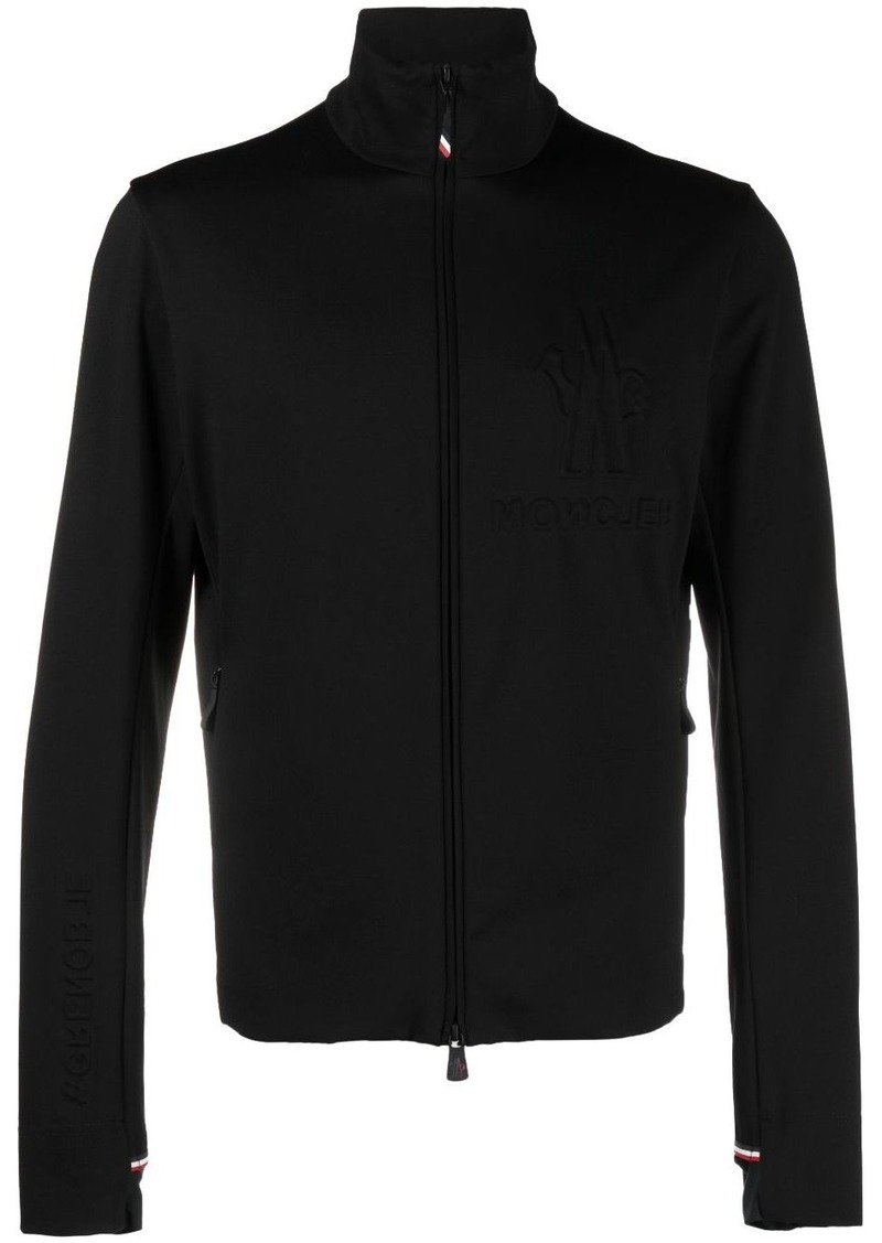 Moncler zip-up high-neck cardigan