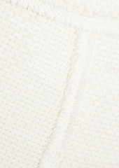 MONIQUE LHUILLIER - Bouclé-tweed midi skirt - White - US 2
