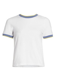 Monrow Cotton Ringer T-Shirt