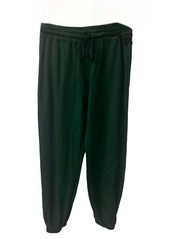 Monrow Elastic Vintage Sweatpants In Evergreen