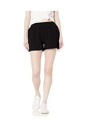 Monrow Ex-Boyfriend Shorts In Black