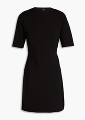 Monrow - Cutout stretch-cotton jersey mini dress - Black - M