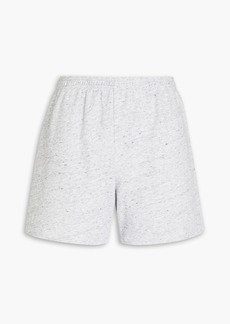 Monrow - Donegal fleece shorts - Gray - XS