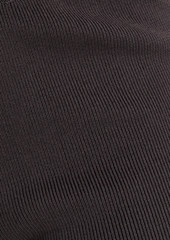 Monrow - Ribbed-knit shorts - Black - XS