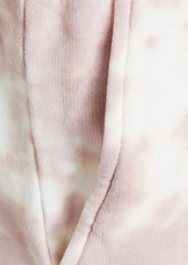 Monrow - Tie-dyed fleece shorts - Multicolor - XS
