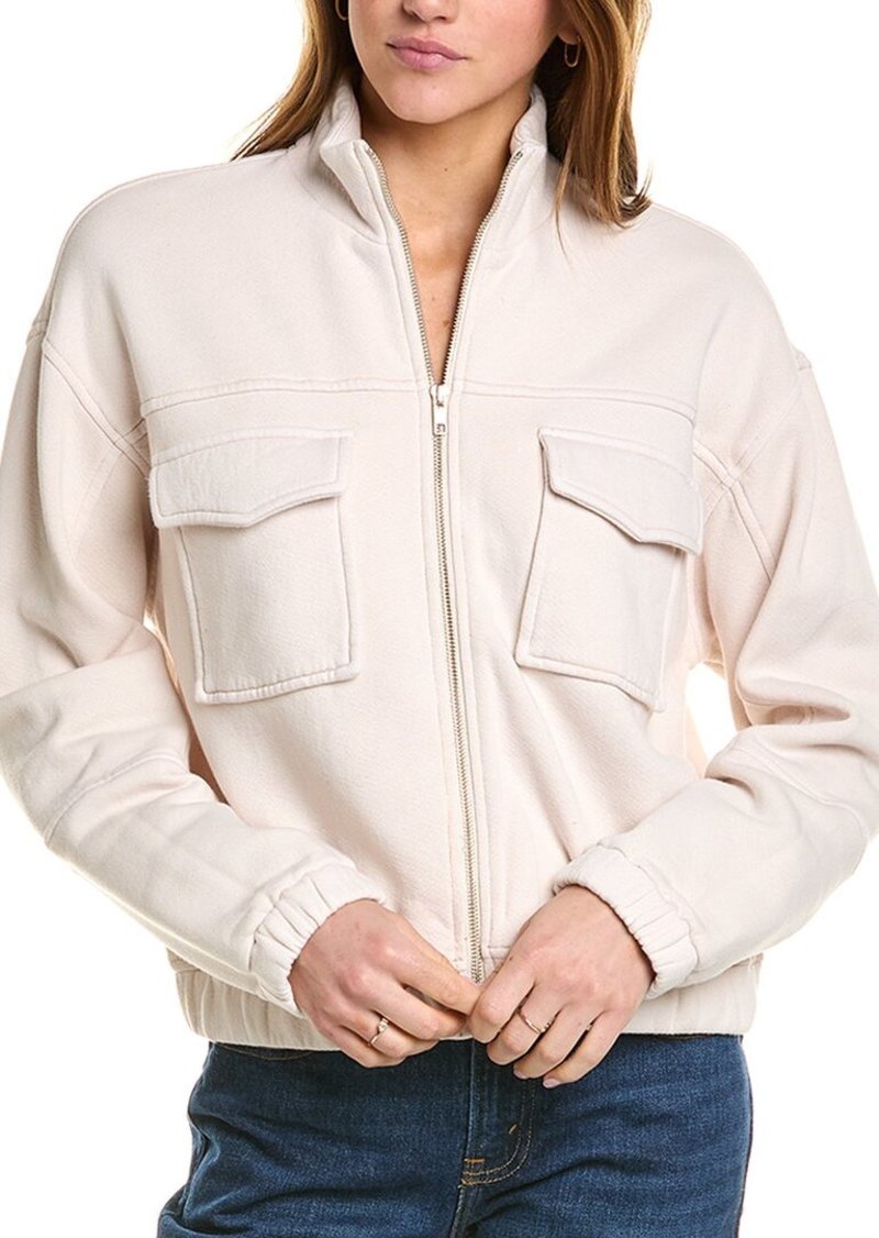 Monrow Seamed Bomber Jacket