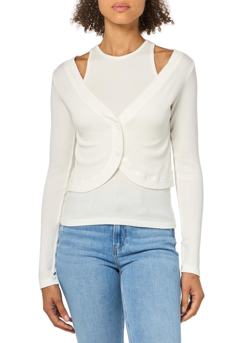 Monrow Women's Cardi Top