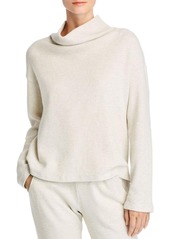 MONROW Women's Cowl Neck Sweatshirt  Off White L