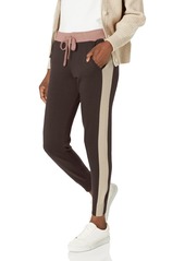 Monrow Women's HB0186-43-Color Block Sporty Sweats