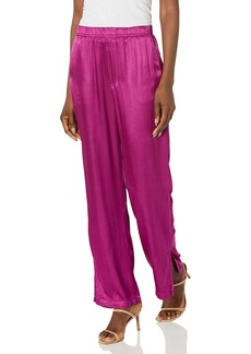 Monrow Women's HB0633-1-Silky Rayon Pants