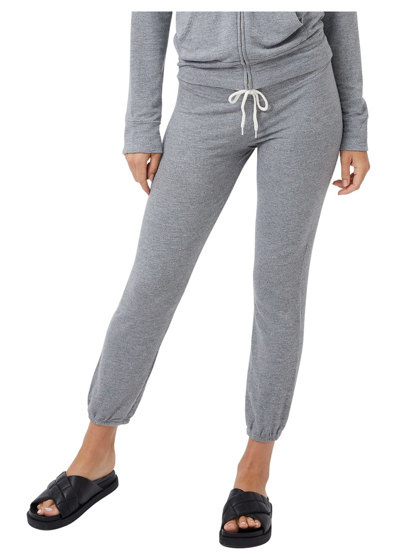 Monrow Women's Supersoft Vintage Sweatpants Casual Straight Leg Cut Adjustable Drawstring & Banded Ankles  XSmall