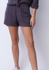 Monrow Relaxed Short In Vintage Black