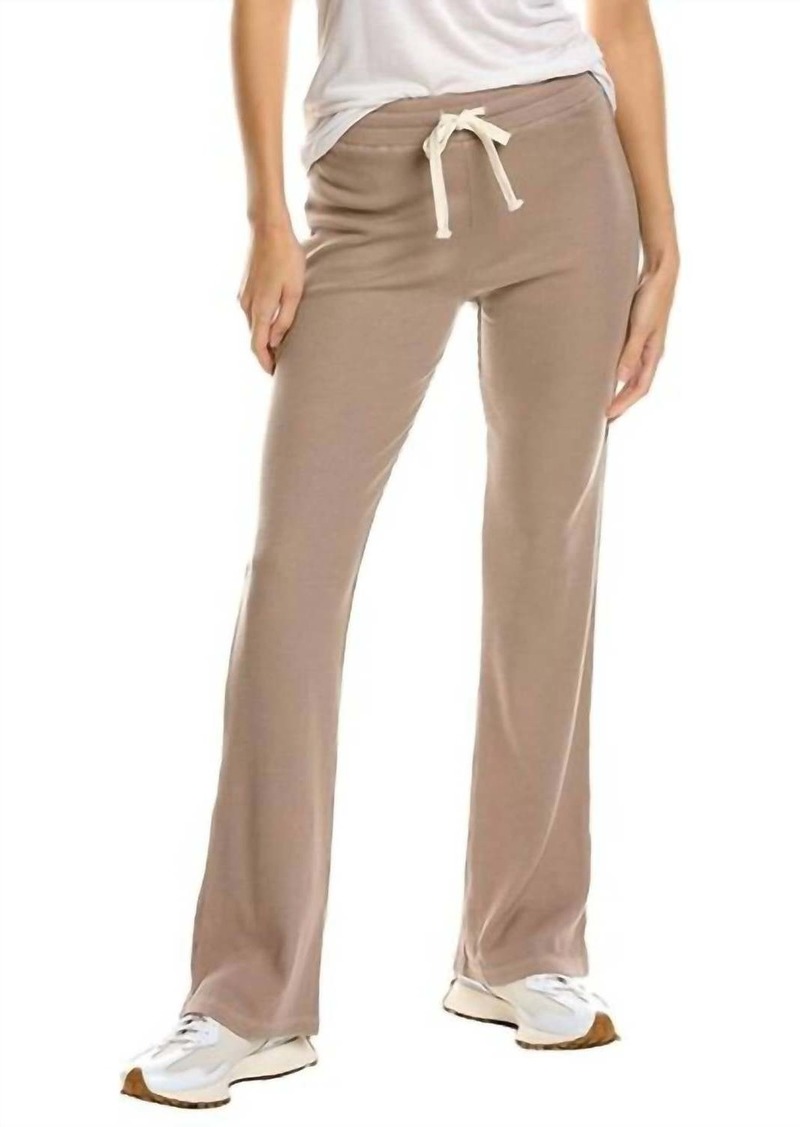 Monrow Rib Around Town Pant In Dust