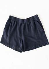 Monrow Supersoft Ex-Boyfriend Short In Vintage Black