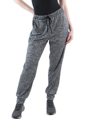 Monrow Womens Marled Drawstring Sweatpants