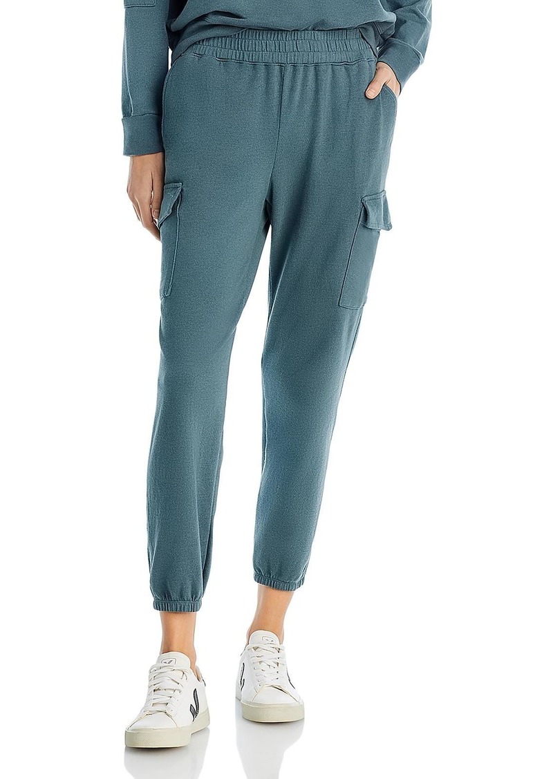 Monrow Womens Utility Fleece Sweatpants