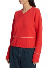 Monrow Wool & Cashmere Pullover Sweater