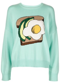 Monse Avocado Toast merino-knit jumper