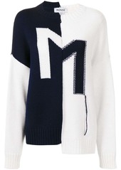 Monse Crooked M reconstructed sweater