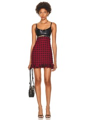 Monse Bra Tweed Dress