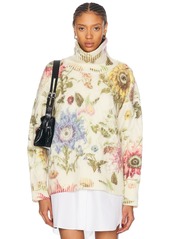 Monse Chunky Floral Sweater