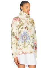 Monse Chunky Floral Sweater