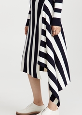 Monse Striped Knit Skirt